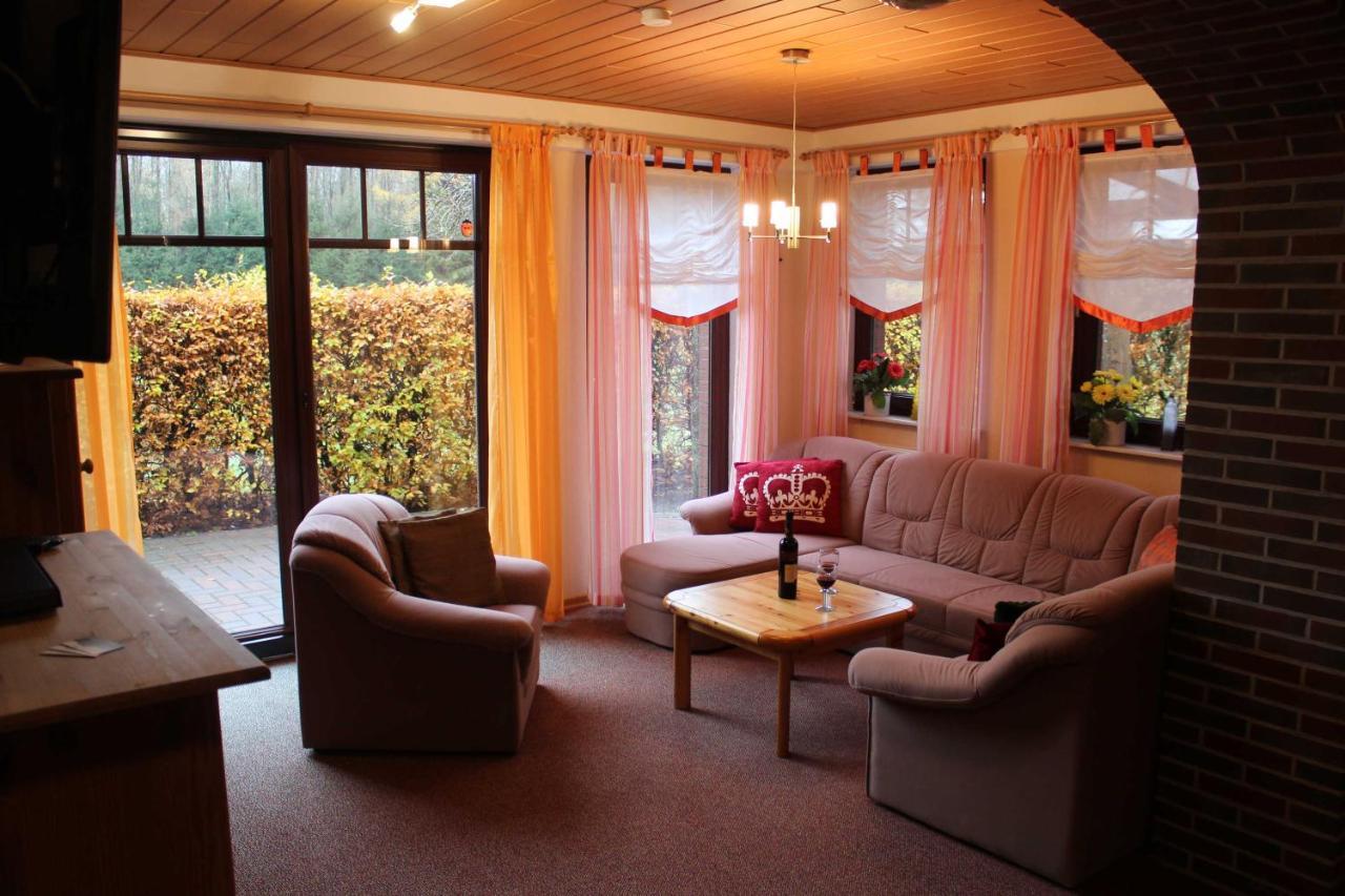 Ferienwohnung Meyer, 35176 Schwerinsdorf Bagian luar foto