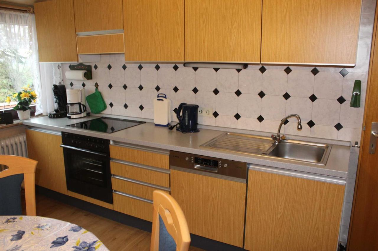 Ferienwohnung Meyer, 35176 Schwerinsdorf Bagian luar foto